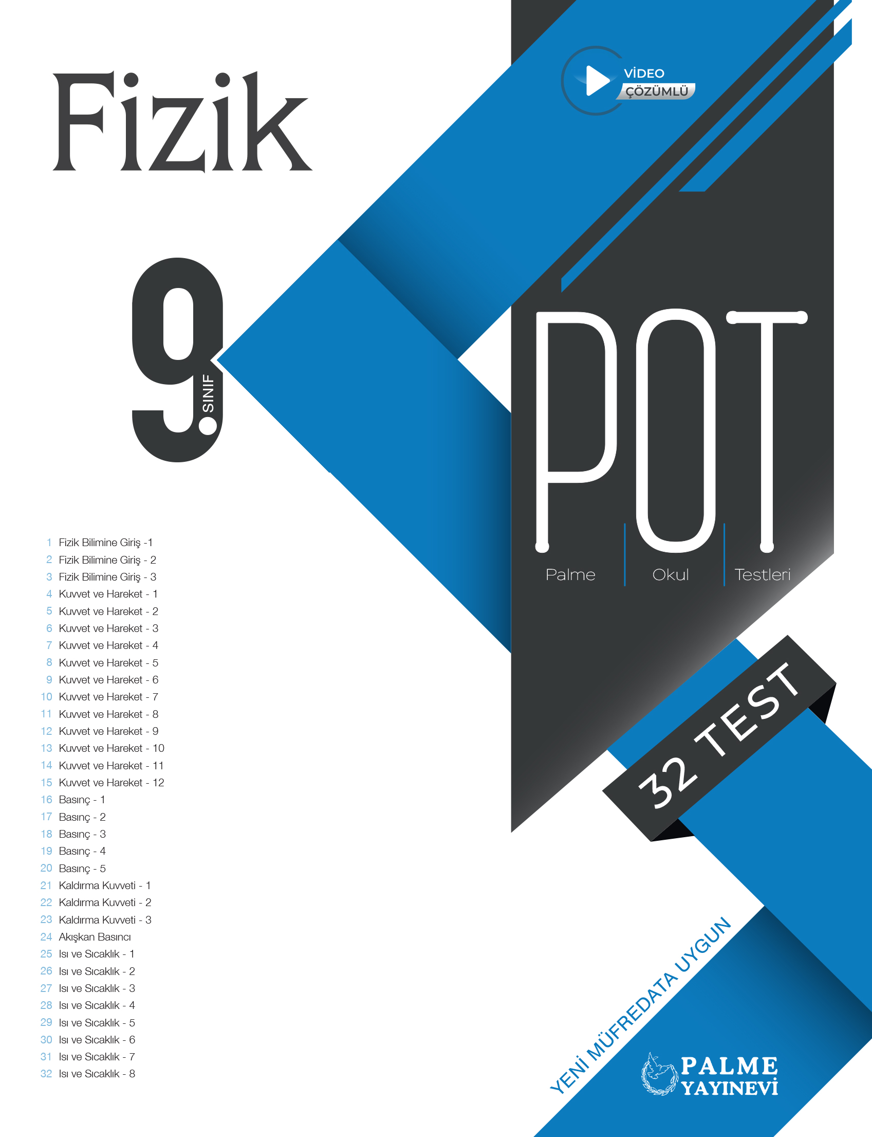 9. Sınıf Fizik Pot kapak görseli